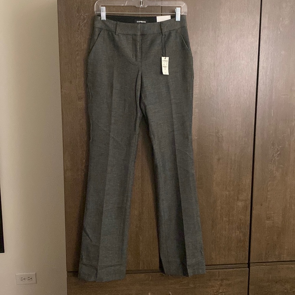 Express Barely Boot Mid Rise Pants